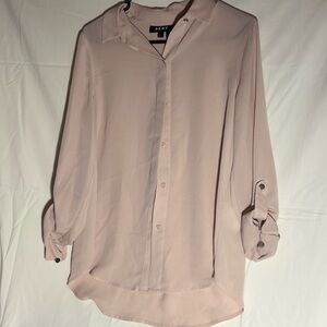 DKNY Soft Pink Blouse